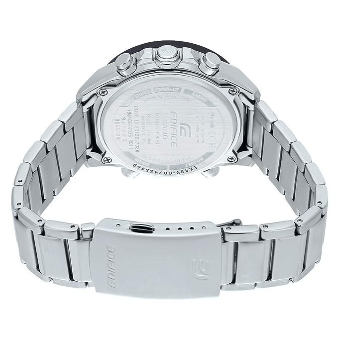 Analog-Digital Black Dial Men's Watch-ECB-900DB-1ADR (EX499) - Image 5