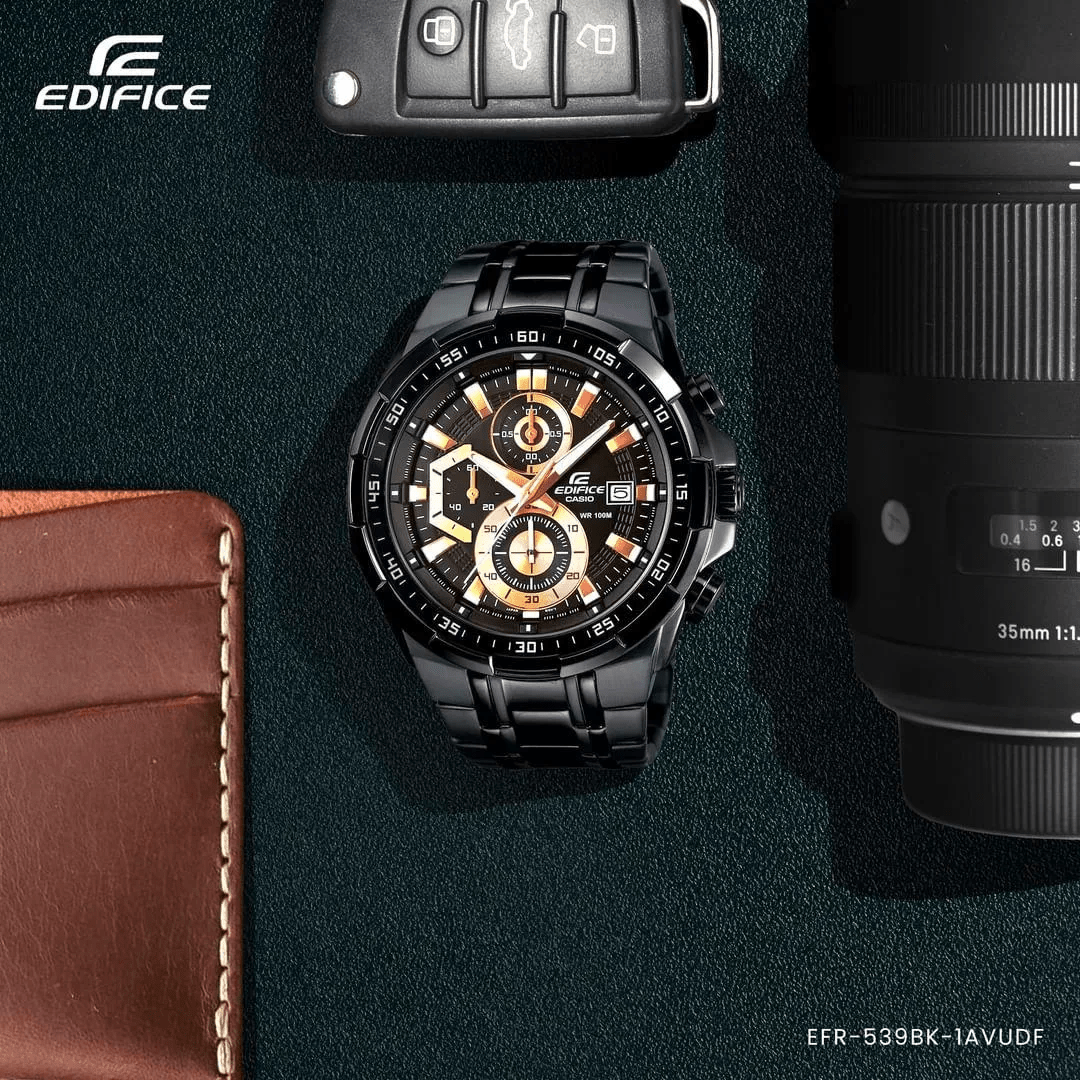 MensEdificeChronograph Watch-EX187 - Image 2