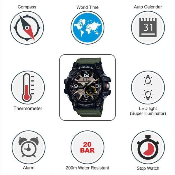MTG-B1000B-1A4JF G-SHOCK MT-G (Bluetooth compatible solar radio watch) - Image 7